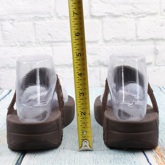 *Fitflop Electra Bronze Sequined Comfort Slip on Thong Sandals Size US 5 - Picture 7 of 8